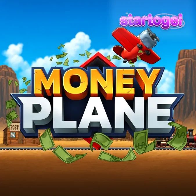 Tampilan antarmuka game Money Plane di perangkat seluler